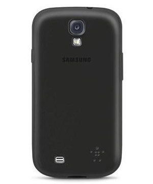 Belkin Grip Sheer Matte Case Samsung Galaxy S4 mini: Zwart afbeelding 3