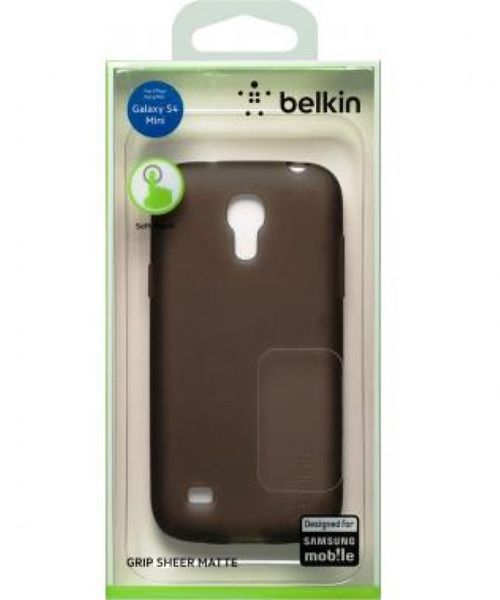 Belkin Grip Sheer Matte Case Samsung Galaxy S4 mini: Zwart afbeelding 2