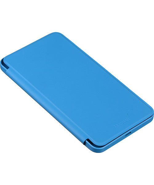 Microsoft Lumia 640 XL Flip Shell CC-3090 Cyaan afbeelding 1