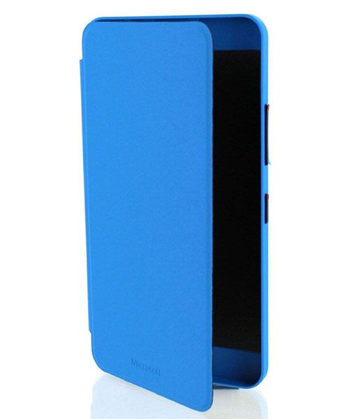 Microsoft Lumia 640 XL Flip Shell CC-3090 Cyaan afbeelding 3
