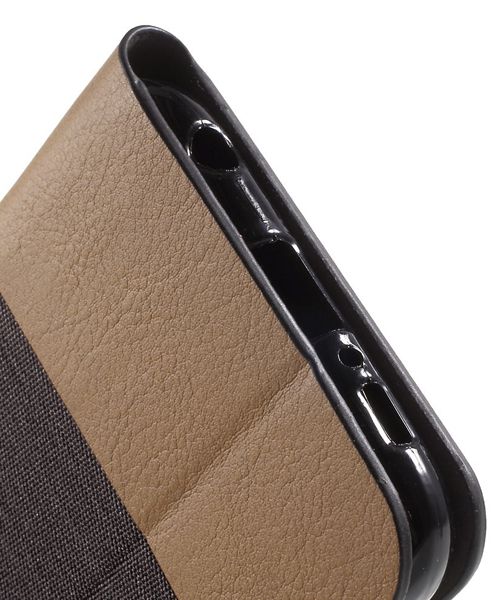 Samsung Galaxy S6 Wallet Shell Coffee afbeelding 7