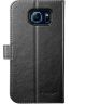 Spigen Wallet S Flip Case Samsung Galaxy S6 Edge Black