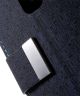 LG G4 Maze Pattern Wallet Case Donker Blauw