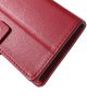 Sony Xperia Z3+ Litchi Leather Wallet Case met Stand Rood