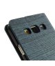 Samsung Galaxy A3 Wallet Case met Stand - Baby Blue