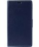 Microsoft Lumia 640 Wallet stand Case Blauw
