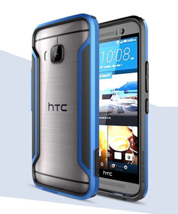 Nillkin Armor-Border Bumper HTC One M9 Blauw Hoesjes