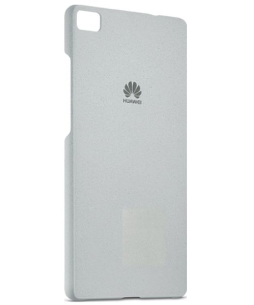 Origineel Huawei P8 Hoesje Backcover Zilver afbeelding 1