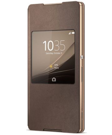 Sony Xperia Z3+ Smart Style-Up Cover Koper SCR30 Hoesjes