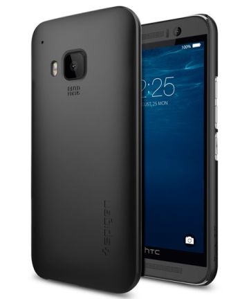 Spigen Thin Fit Case HTC One M9 Smooth Black Hoesjes