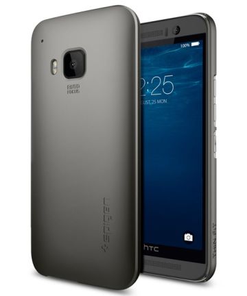 Spigen Thin Fit Case HTC One M9 Gunmetal Hoesjes