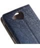 Acer Liquid Jade Lines Textured Leather Case Donker Blauw