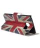 Samsung Galaxy S6 Edge UK Flag Leather Wallet Hoesje