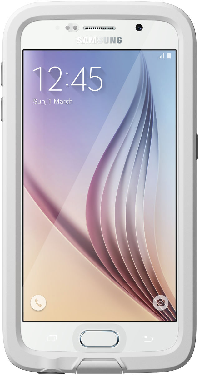 Lifeproof Fre Samsung Galaxy S6 Waterdicht Hoesje Wit afbeelding 1