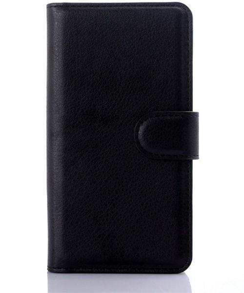 LG Leon Litchi Stand Case Zwart afbeelding 1