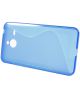Microsoft Lumia 640 XL S-Curve TPU Back Cover Blauw