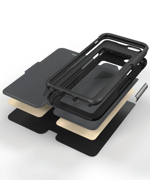 Otterbox Strada Folio Case iPhone 6S Zwart afbeelding 6