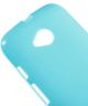 Motorola Moto E 2015 Glossy TPU Case Blauw