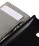 Microsoft Lumia 532 Paarse Vlinder Lederen Wallet Hoesje