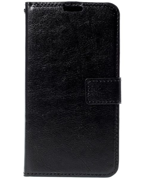 Microsoft Lumia 640 Crazy Horse Wallet Case Zwart afbeelding 5