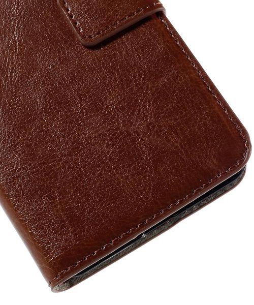 Microsoft Lumia 640 Crazy Horse Wallet Case Bruin afbeelding 7