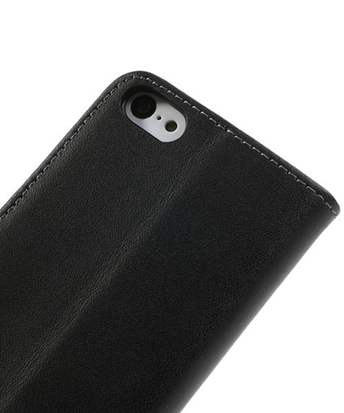 Apple iPhone 5C Wallet Stand Case Zwart afbeelding 8