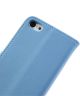 Apple iPhone 5C Wallet Stand Case Blauw