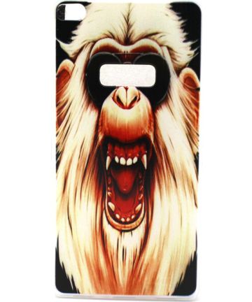 Huawei Ascend P8 Angry Monkey 0.6mm TPU Case Hoesjes