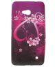 Microsoft Lumia 640 TPU Hoesje Purple Flowers