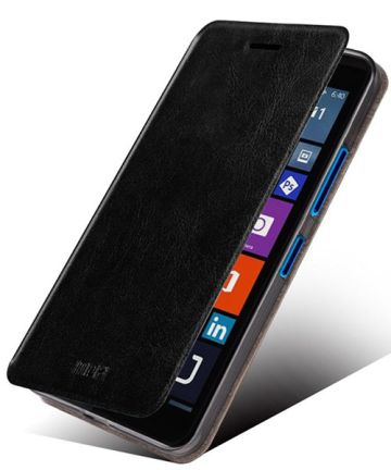 Mofi Rui Series Flip Case Microsoft Lumia 640 XL Zwart Hoesjes