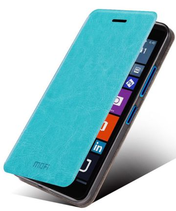 Mofi Rui Series Flip Case Microsoft Lumia 640 XL Blauw Hoesjes