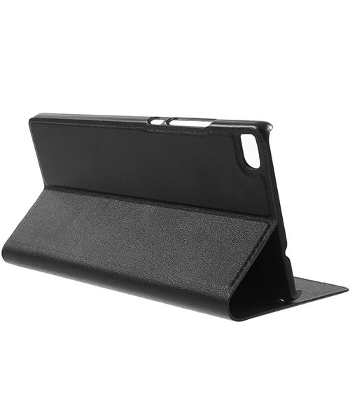 Huawei Ascend P8 View Window Flip Case Zwart afbeelding 2