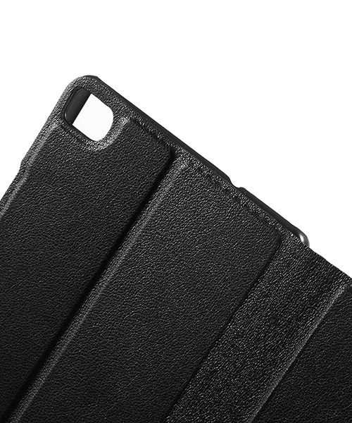 Huawei Ascend P8 View Window Flip Case Zwart afbeelding 5