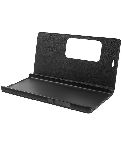 Huawei Ascend P8 View Window Flip Case Zwart afbeelding 8