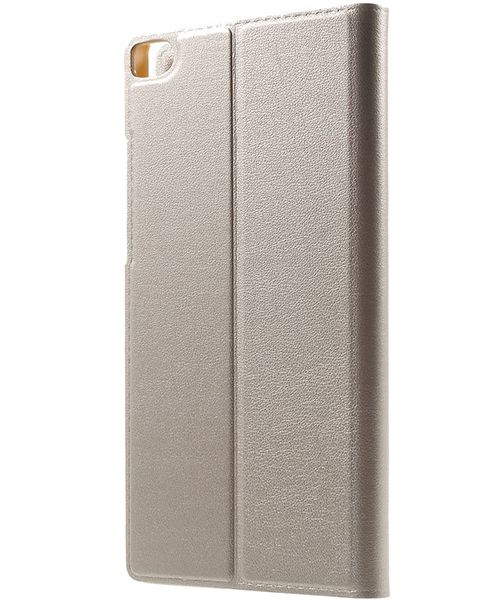 Huawei Ascend P8 View Window Flip Case Goud afbeelding 3