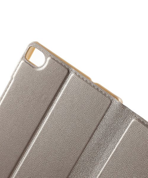 Huawei Ascend P8 View Window Flip Case Goud afbeelding 5