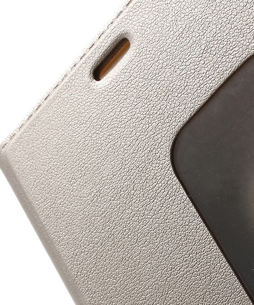 Huawei Ascend P8 View Window Flip Case Goud afbeelding 6