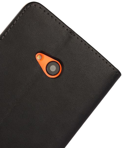 Microsoft Lumia 640 Split Leather Wallet Case Zwart afbeelding 6