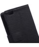 Huawei Ascend P8 Lite Litchi Leather Wallet Case Zwart