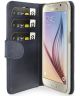 Valenta Classic Luxe Samsung Galaxy S6 Hoesje Leer Bookcase Blauw