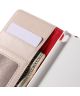Sony Xperia M4 Aqua Litchi Leather Wallet Case Wit