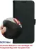 Rosso Deluxe Google Pixel 9 / 9 Pro Hoesje Echt Leer Book Case Zwart afbeelding 5