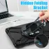 Lenovo Tab M11 / K11 Hoes Back Cover met Kickstand en Handriem Zwart afbeelding 3