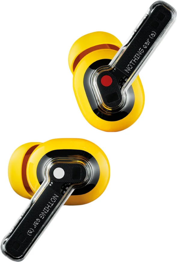Nothing Ear (a) True Wireless Draadloze Oordopjes Noice Cancelling Geel afbeelding 1