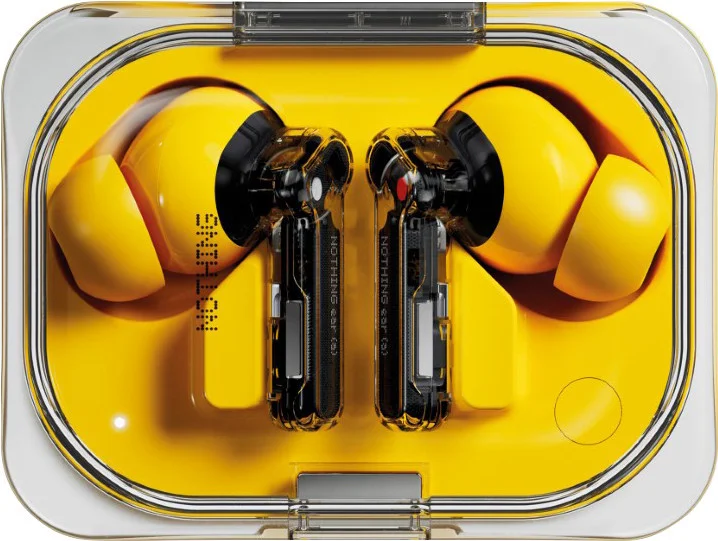 Nothing Ear (a) True Wireless Draadloze Oordopjes Noice Cancelling Geel afbeelding 4