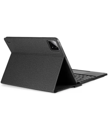 Dux Ducis Xiaomi Redmi Pad 6S Pro Hoes Bluetooth Toetsenbord Zwart Hoesjes