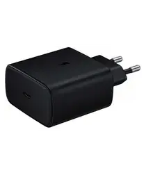 Originele Samsung 45W Power Adapter Fast Charge USB-C Adapter 5A Zwart afbeelding