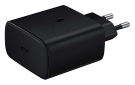 Originele Samsung 45W Power Adapter Fast Charge USB-C Adapter 5A Zwart