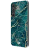 HappyCase Samsung Galaxy A55 Hoesje Flexibel TPU Aqua Marmer Print