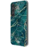 HappyCase Samsung Galaxy A35 Hoesje Flexibel TPU Aqua Marmer Print